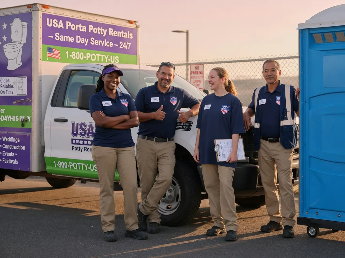 Porta Potty Rental company in Hainesport, NJ